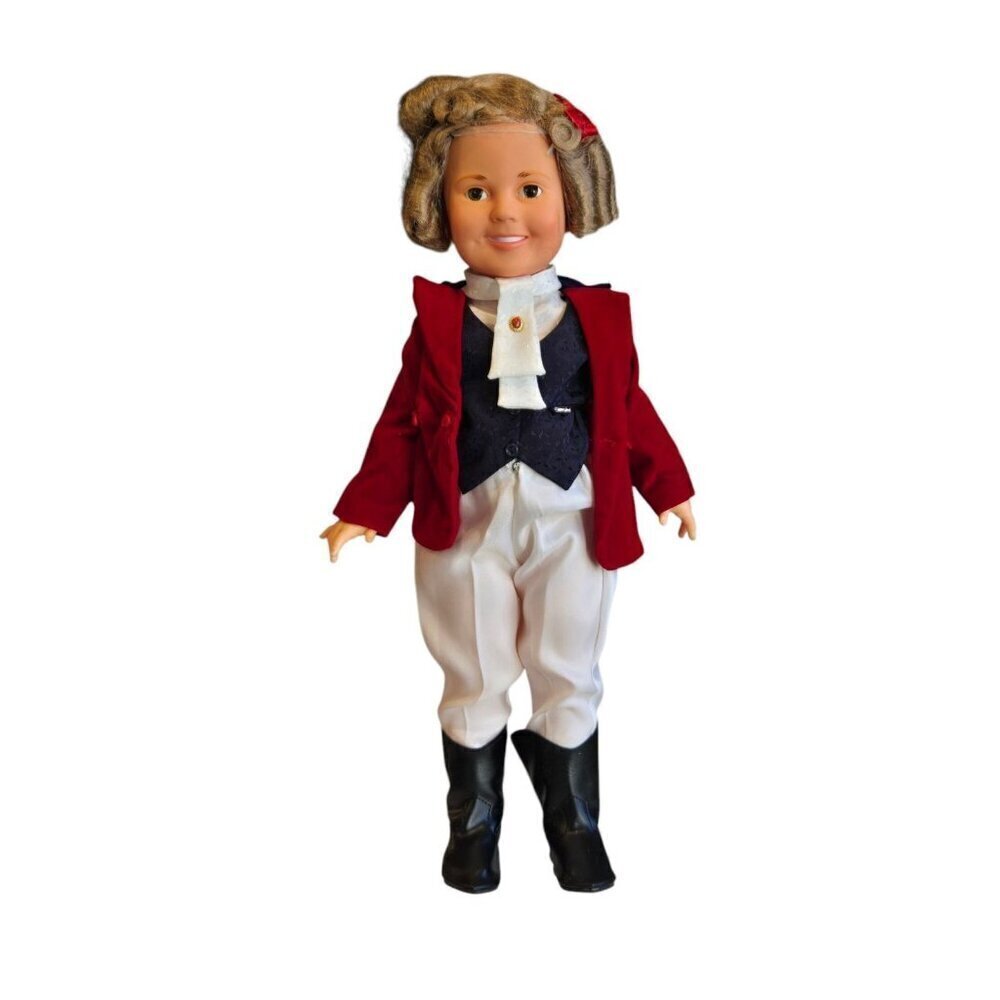 Vtg 1972 Ideal Toy Corp 17" Shirley Temple Equestrain Costum Doll 2M-5634-1